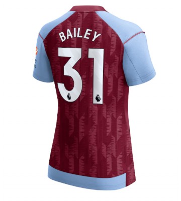 Aston Villa Leon Bailey #31 Primera Equipación Mujer 2023-24 Manga Corta